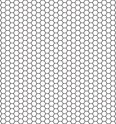 Hexagon Pattern Sample