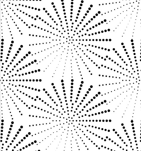 Abstract Dots Pattern Sample