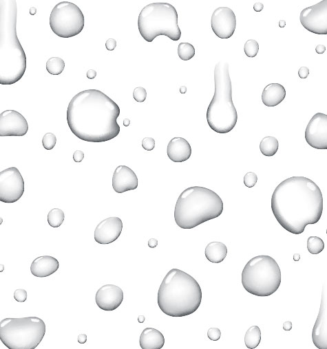 Water Drops Sample Pattern